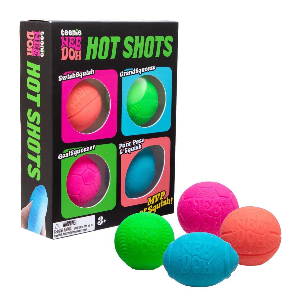 Teenie NeeDoh® Hot Shots Multipack